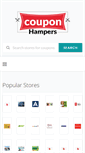 Mobile Screenshot of couponhampers.com